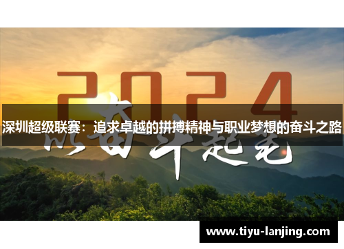 深圳超级联赛：追求卓越的拼搏精神与职业梦想的奋斗之路